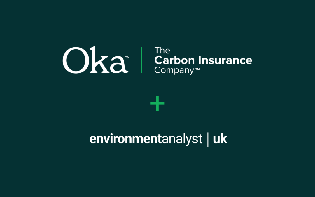 Oka™ Cited in Environment Analyst Article: Survey Finds 88% of Large UK Businesses Use Carbon Offsets