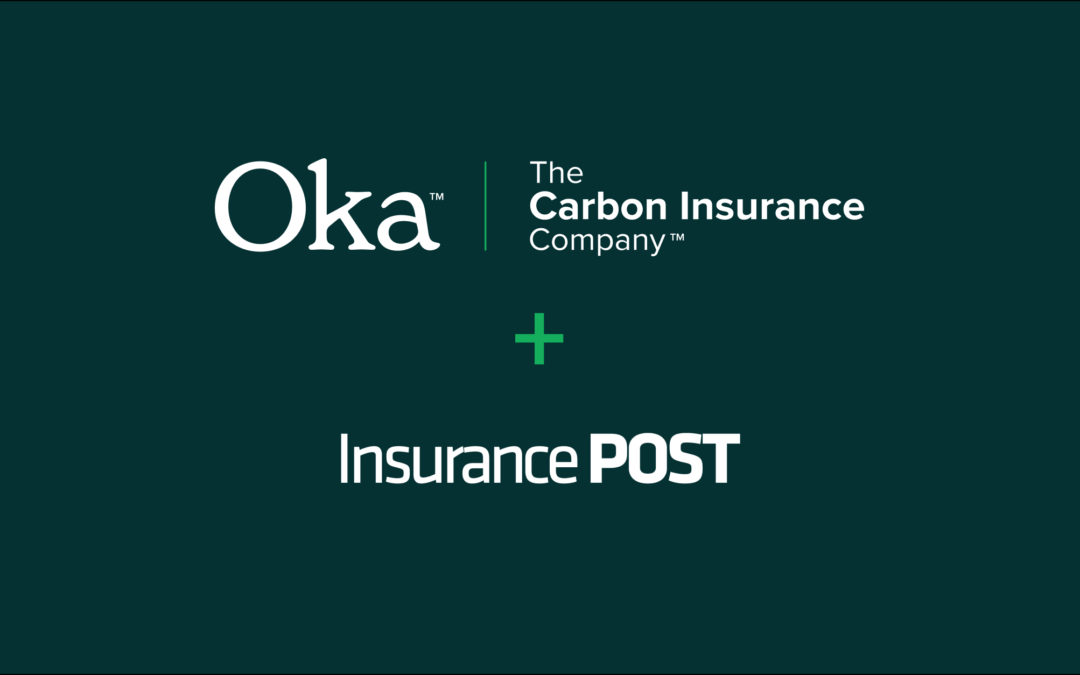 Insurance Post Interviews Oka CEO & Founder, Chris Slater, for Article: Is Carbon Insurance the Biggest Opportunity in Decades?