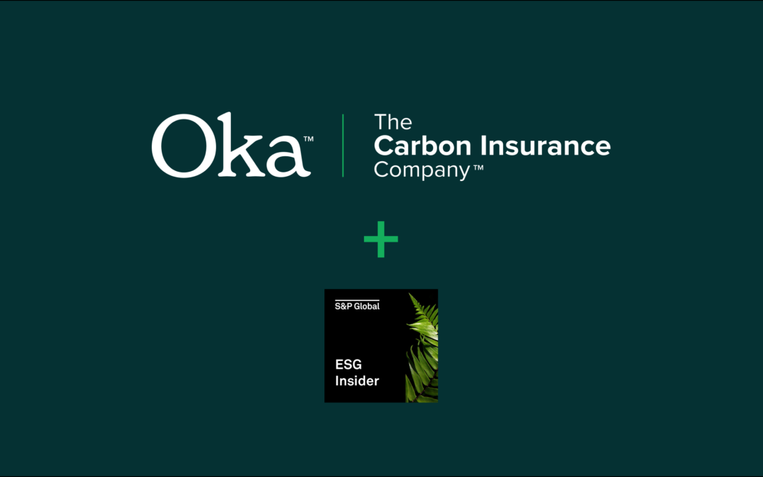 Oka™ CEO, Chris Slater, Interviewed on S&P Global Podcast, ESG Insider: What to expect from carbon markets in 2025